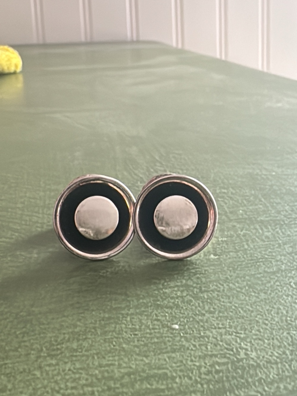 Hermes Bullseye Cuff Links
